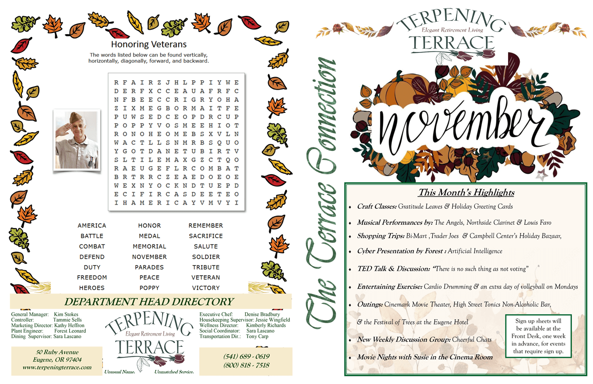 November Calendar